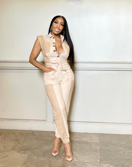 Crème de la Crème Jumpsuit